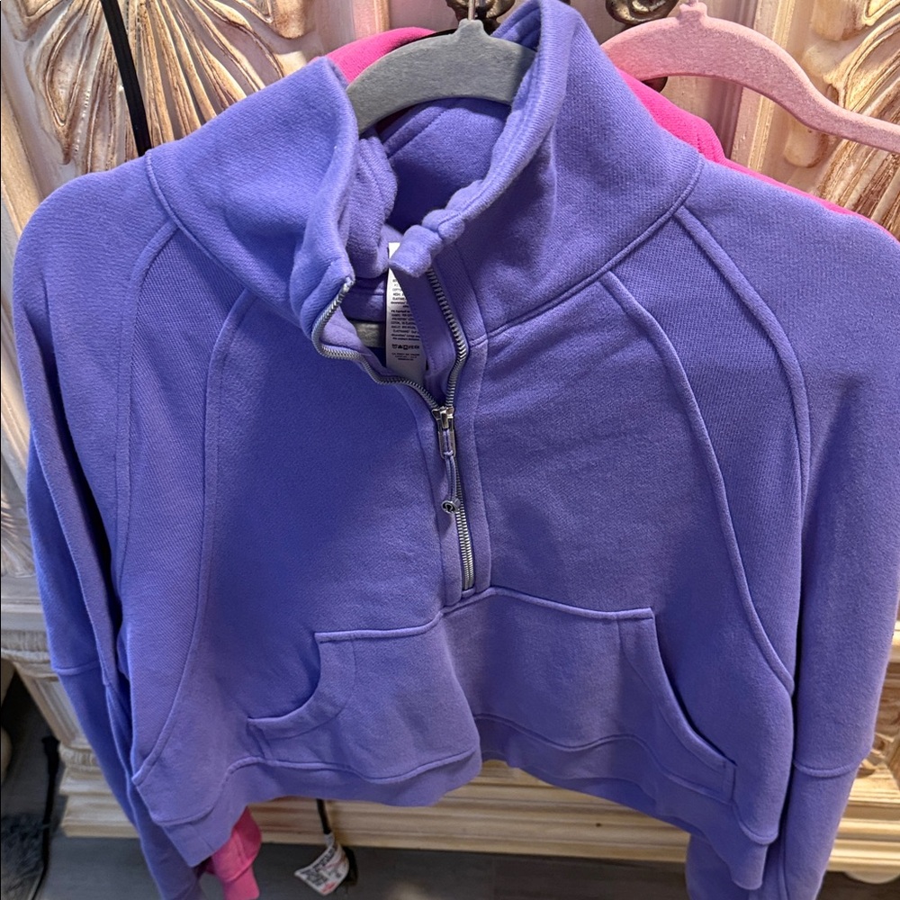 lululemon athletica Purple Turtleneck Jacket